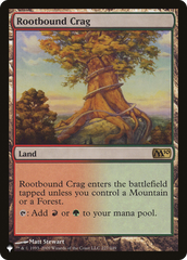 Rootbound Crag [The List] | Card Citadel