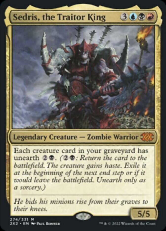 Sedris, the Traitor King [Double Masters 2022] | Card Citadel