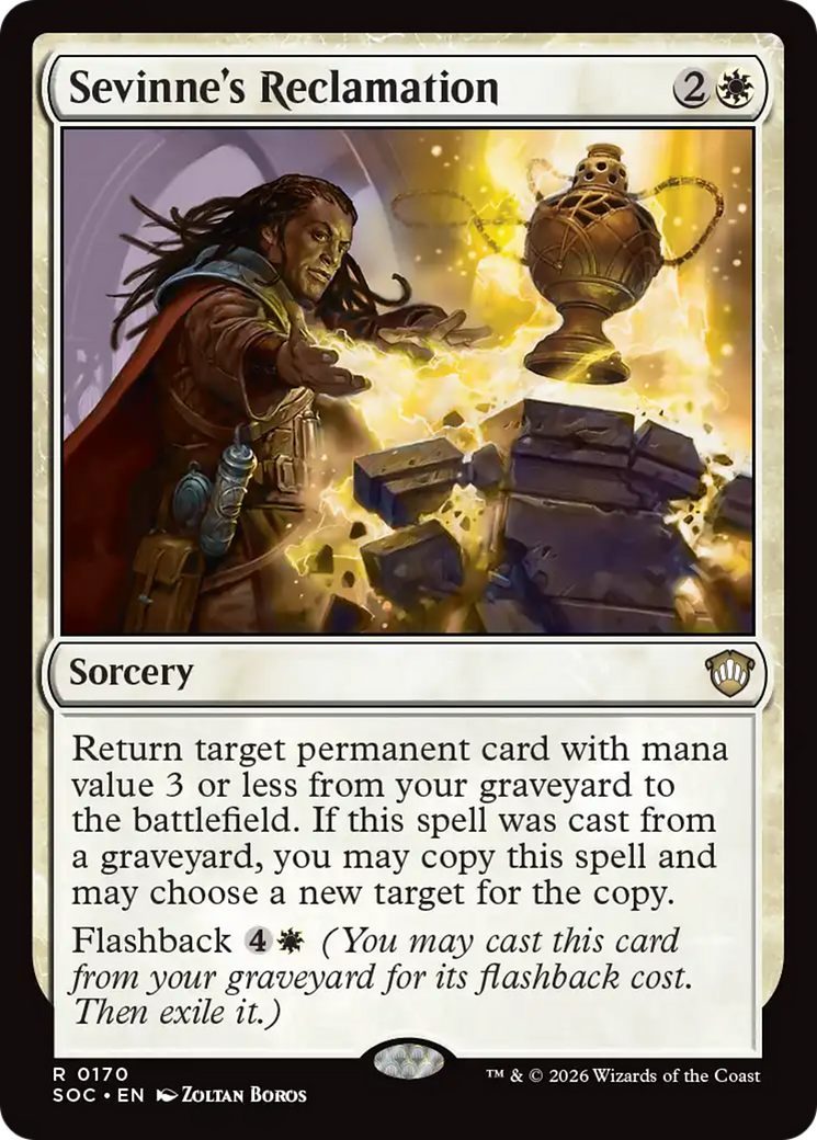 Sevinne's Reclamation [Secrets of Strixhaven Commander] | Card Citadel