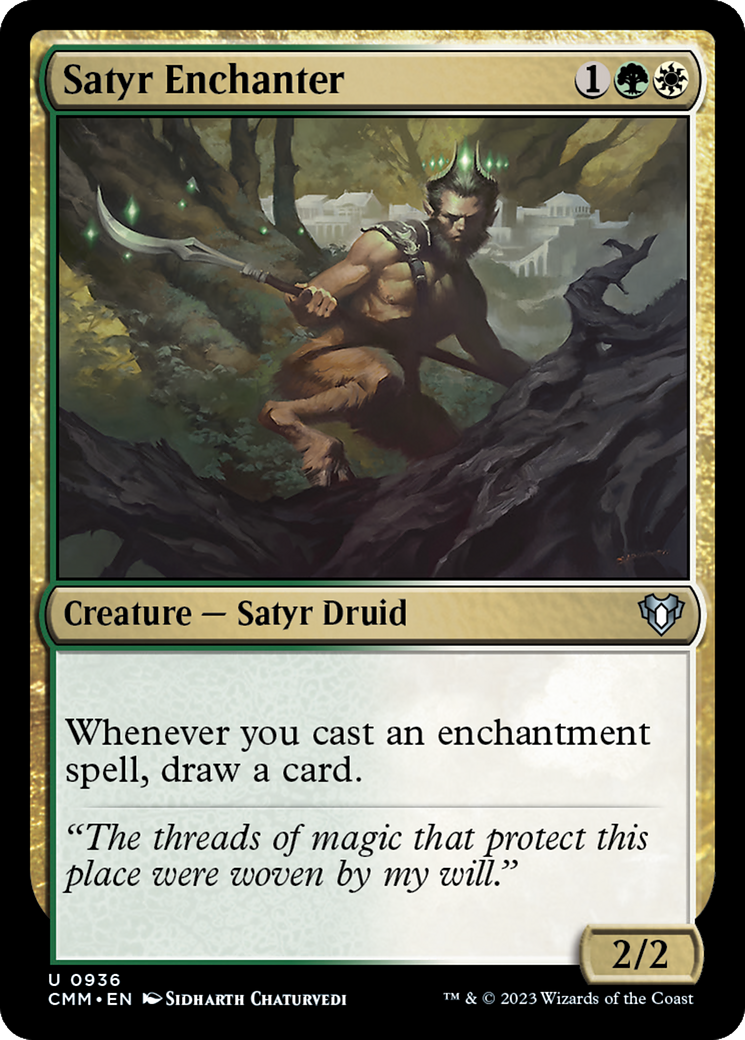 Satyr Enchanter [Commander Masters] | Card Citadel
