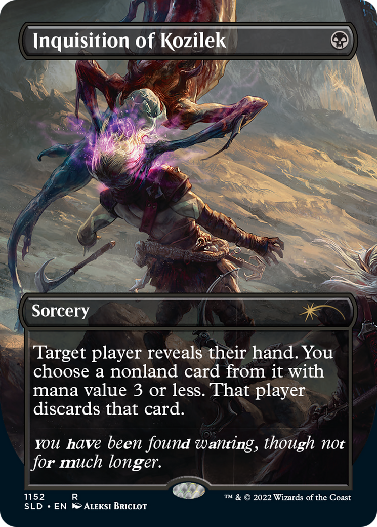 Inquisition of Kozilek (Borderless) [Secret Lair Drop Series] | Card Citadel