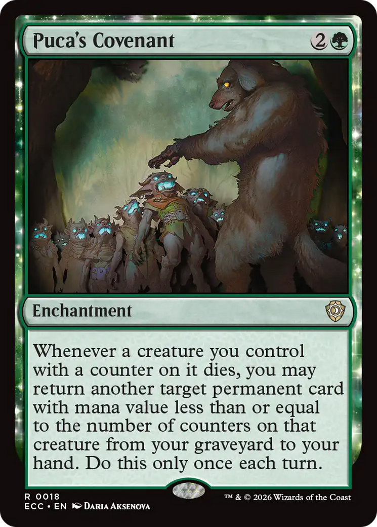 Puca's Covenant [Lorwyn Eclipsed Commander] | Card Citadel