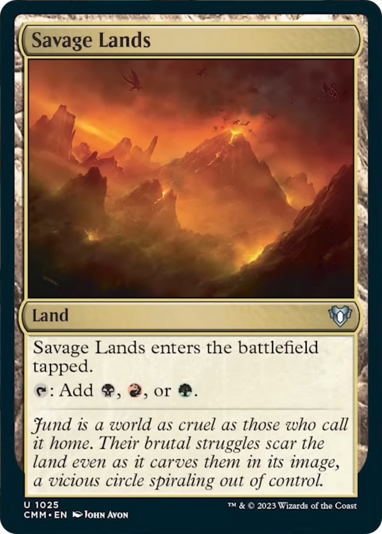 Savage Lands [Commander Masters] | Card Citadel