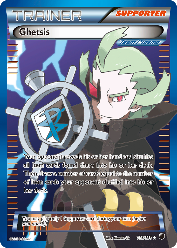 Ghetsis (115/116) [Black & White: Plasma Freeze] | Card Citadel