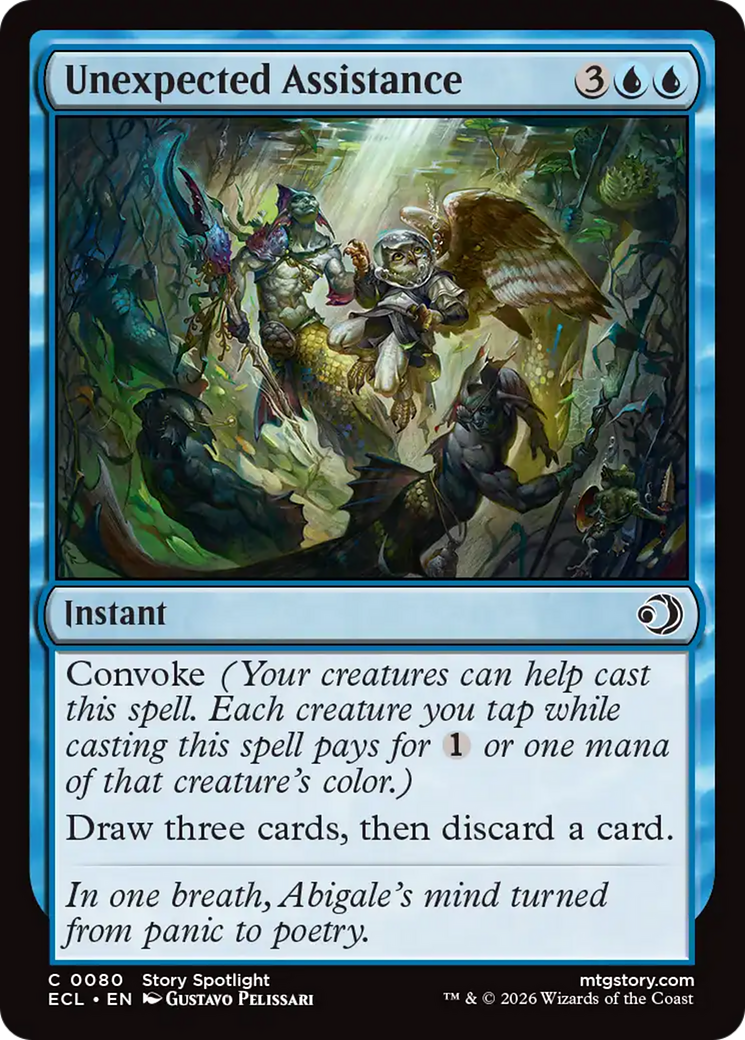 Unexpected Assistance [Lorwyn Eclipsed] | Card Citadel