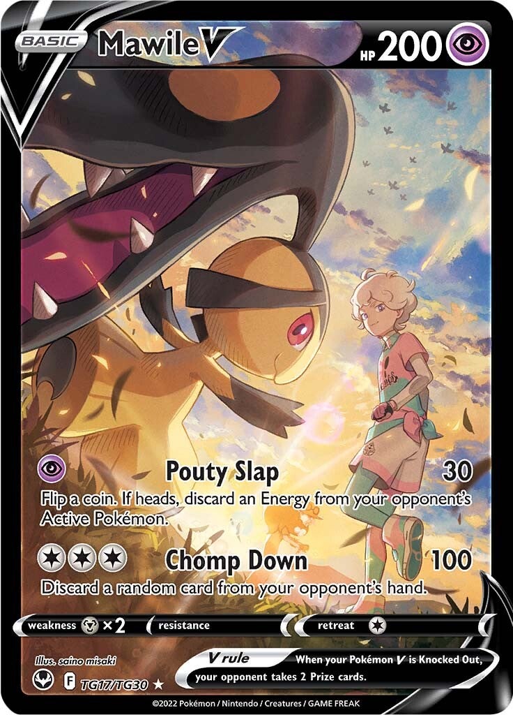 Mawile V (TG17/TG30) [Sword & Shield: Silver Tempest] | Card Citadel