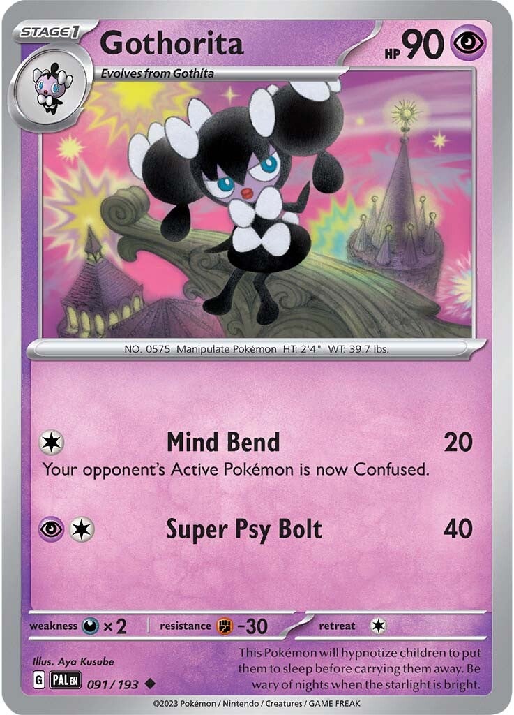 Gothorita (091/193) [Scarlet & Violet: Paldea Evolved] | Card Citadel