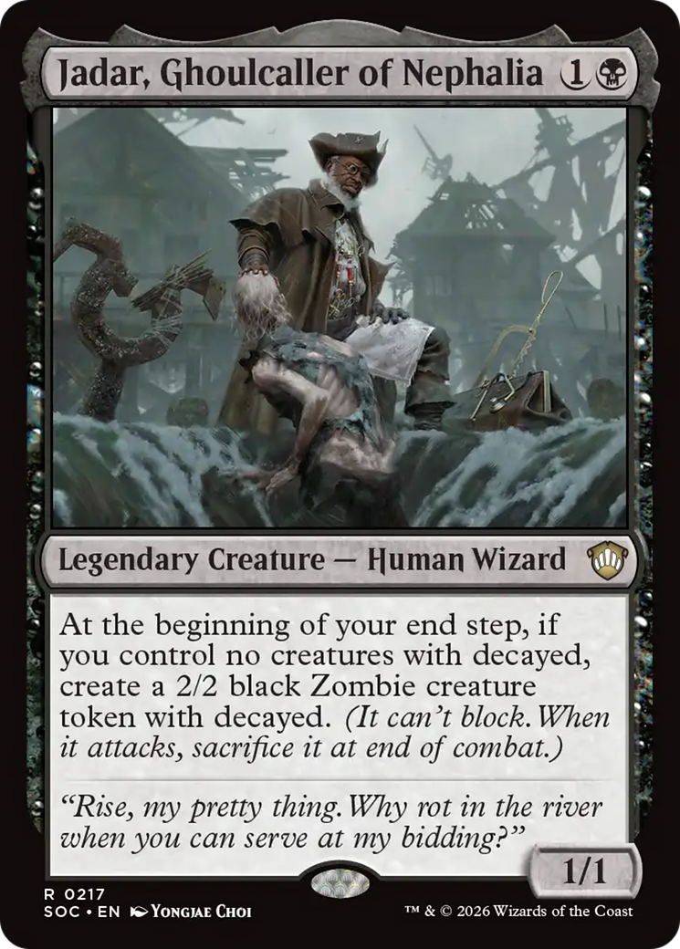 Jadar, Ghoulcaller of Nephalia [Secrets of Strixhaven Commander] | Card Citadel