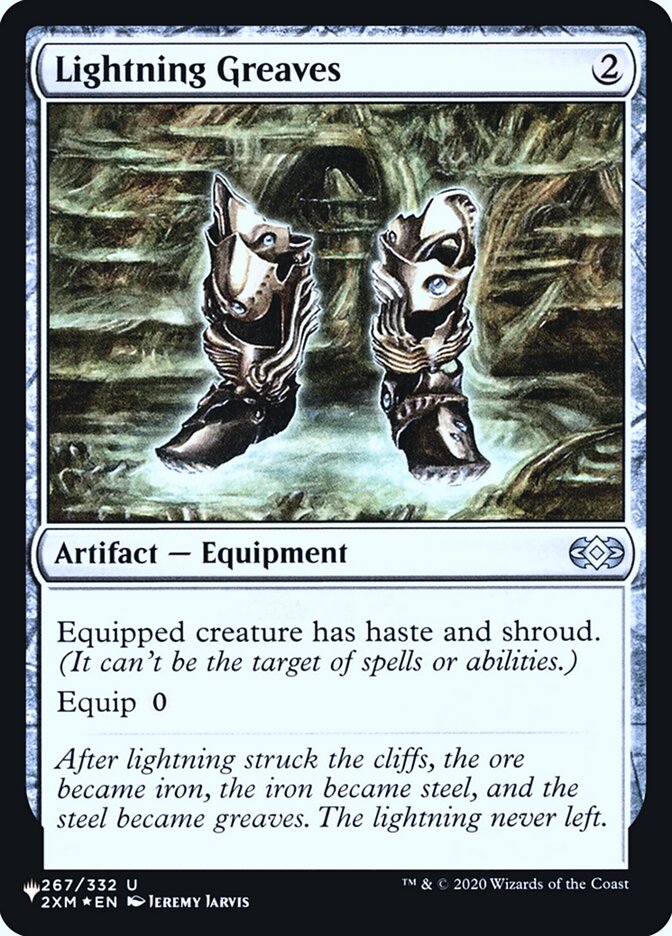 Lightning Greaves [Secret Lair: Heads I Win, Tails You Lose] | Card Citadel