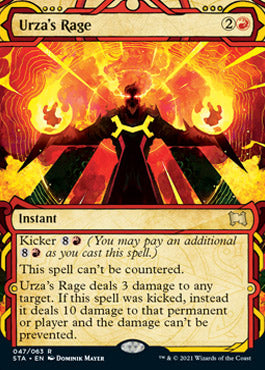 Urza's Rage (Foil Etched) [Strixhaven: Mystical Archive] | Card Citadel