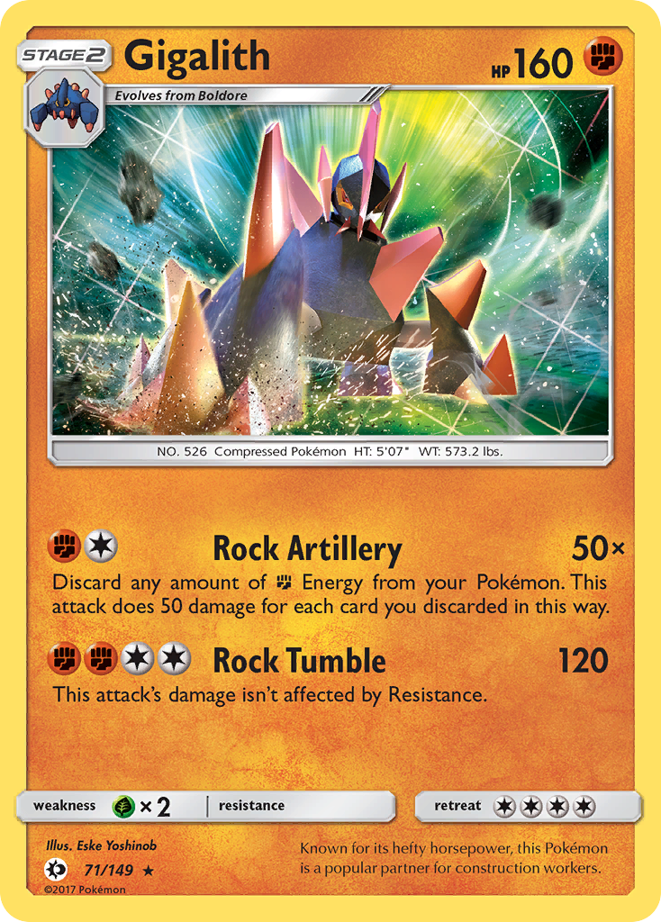 Gigalith (71/149) [Sun & Moon: Base Set] | Card Citadel