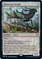 Skittering Cicada [Commander Masters] | Card Citadel