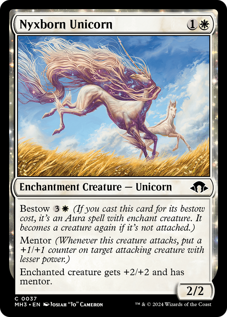 Nyxborn Unicorn [Modern Horizons 3] | Card Citadel