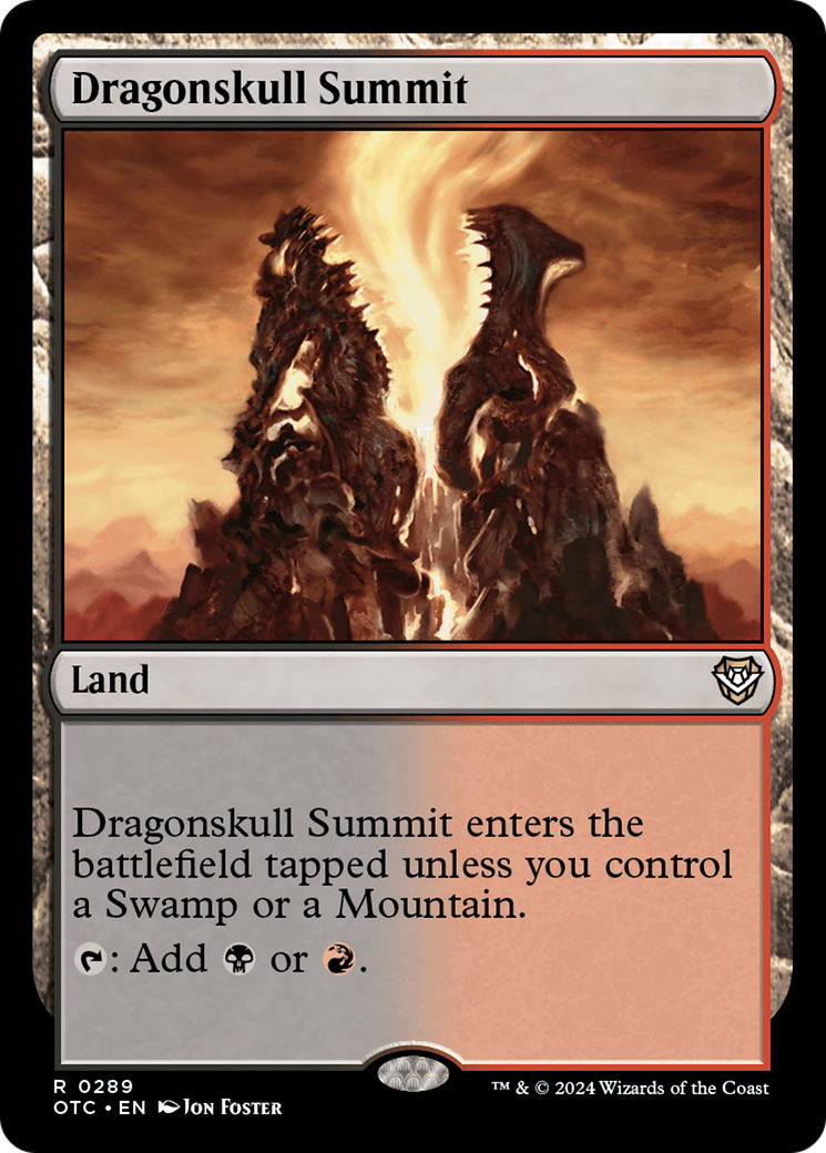 Dragonskull Summit [Outlaws of Thunder Junction Commander] | Card Citadel