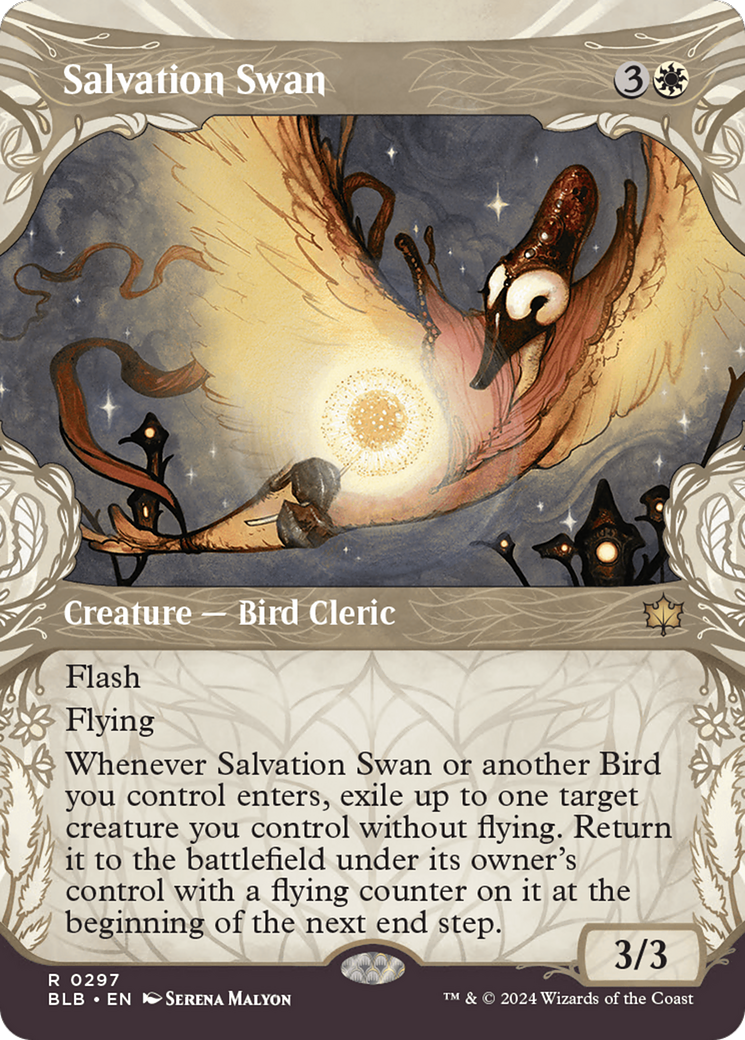 Salvation Swan (Showcase) [Bloomburrow] | Card Citadel