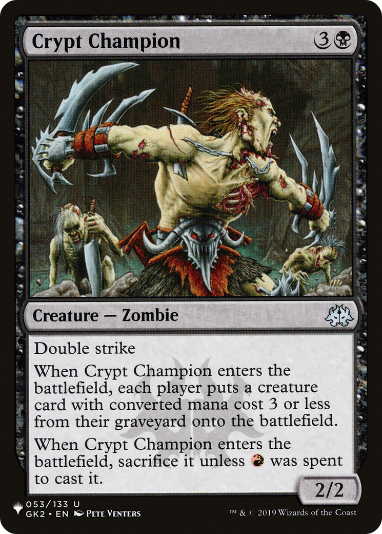 Crypt Champion [The List Reprints] | Card Citadel