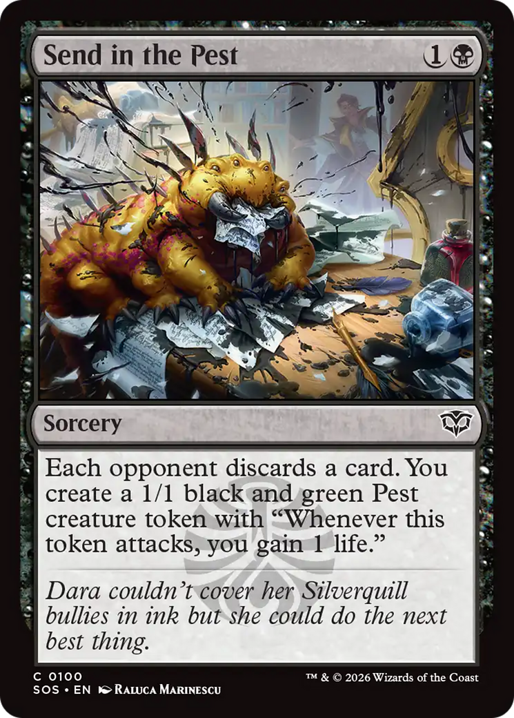 Send in the Pest [Secrets of Strixhaven] | Card Citadel