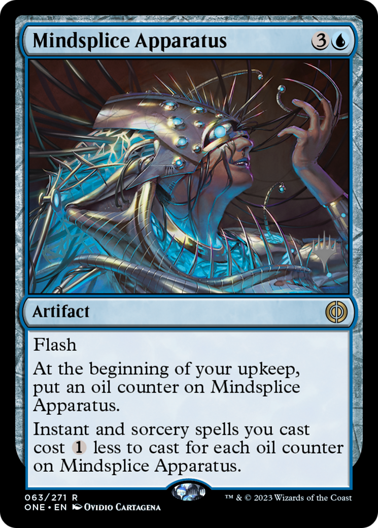 Mindsplice Apparatus (Promo Pack) [Phyrexia: All Will Be One Promos] | Card Citadel
