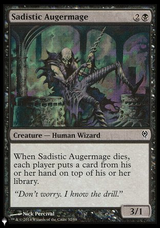 Sadistic Augermage [The List] | Card Citadel