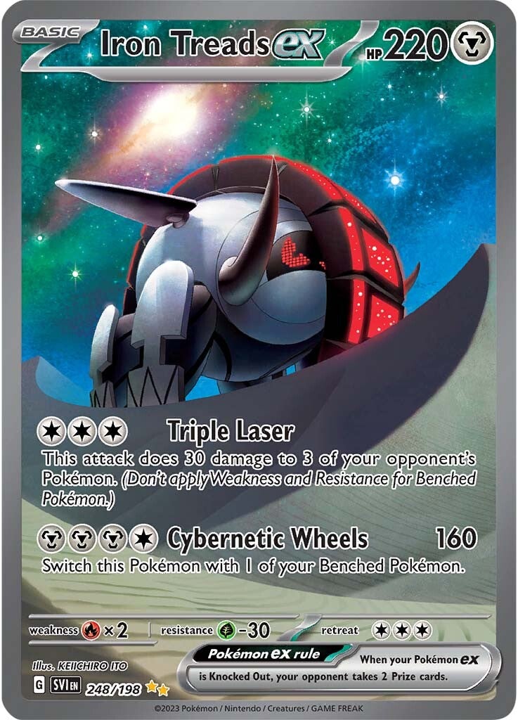 Iron Treads ex (248/198) [Scarlet & Violet: Base Set] | Card Citadel