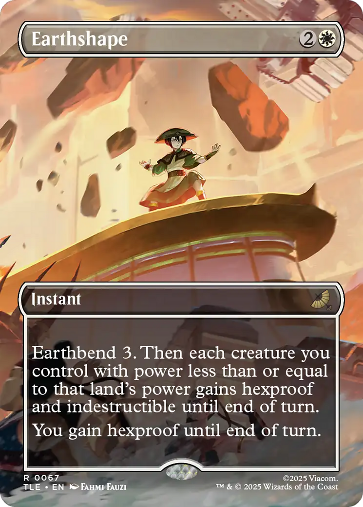 Earthshape (Borderless) [Avatar: The Last Airbender: Eternal-Legal] | Card Citadel