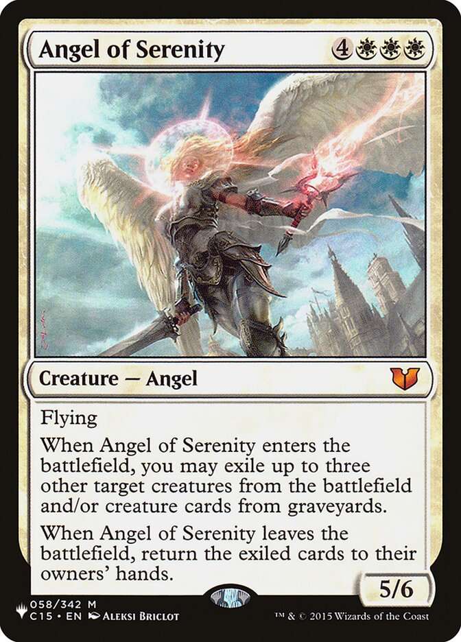 Angel of Serenity [The List] | Card Citadel