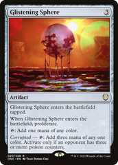 Glistening Sphere [Phyrexia: All Will Be One Commander] | Card Citadel