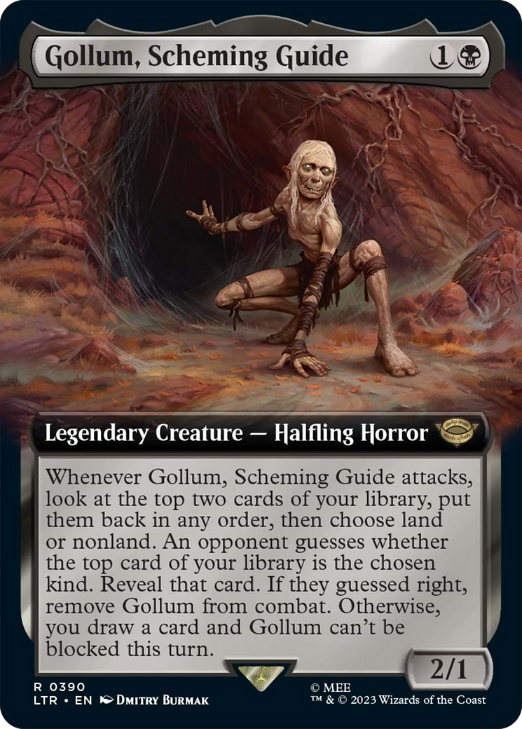 Gollum, Scheming Guide (Extended Art) [The Lord of the Rings: Tales of Middle-Earth] | Card Citadel