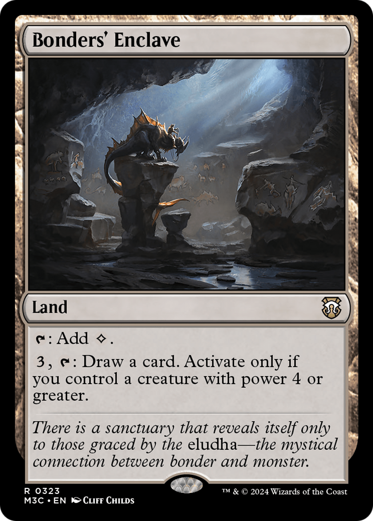 Bonders' Enclave (Ripple Foil) [Modern Horizons 3 Commander] | Card Citadel