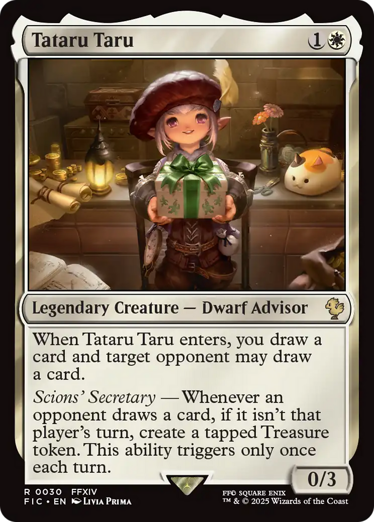Tataru Taru [FINAL FANTASY Commander] | Card Citadel