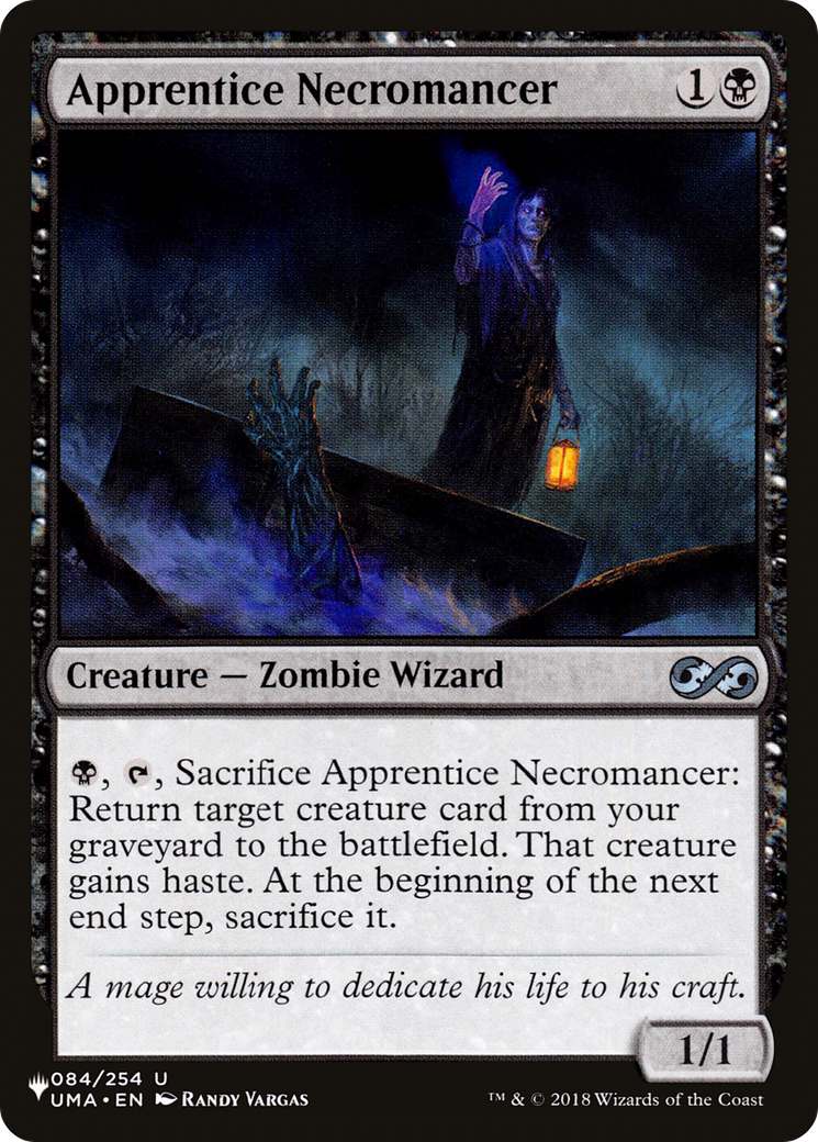 Apprentice Necromancer [The List Reprints] | Card Citadel