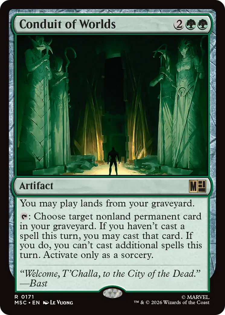 Conduit of Worlds (Surge Foil) [Marvel Super Heroes Commander] | Card Citadel