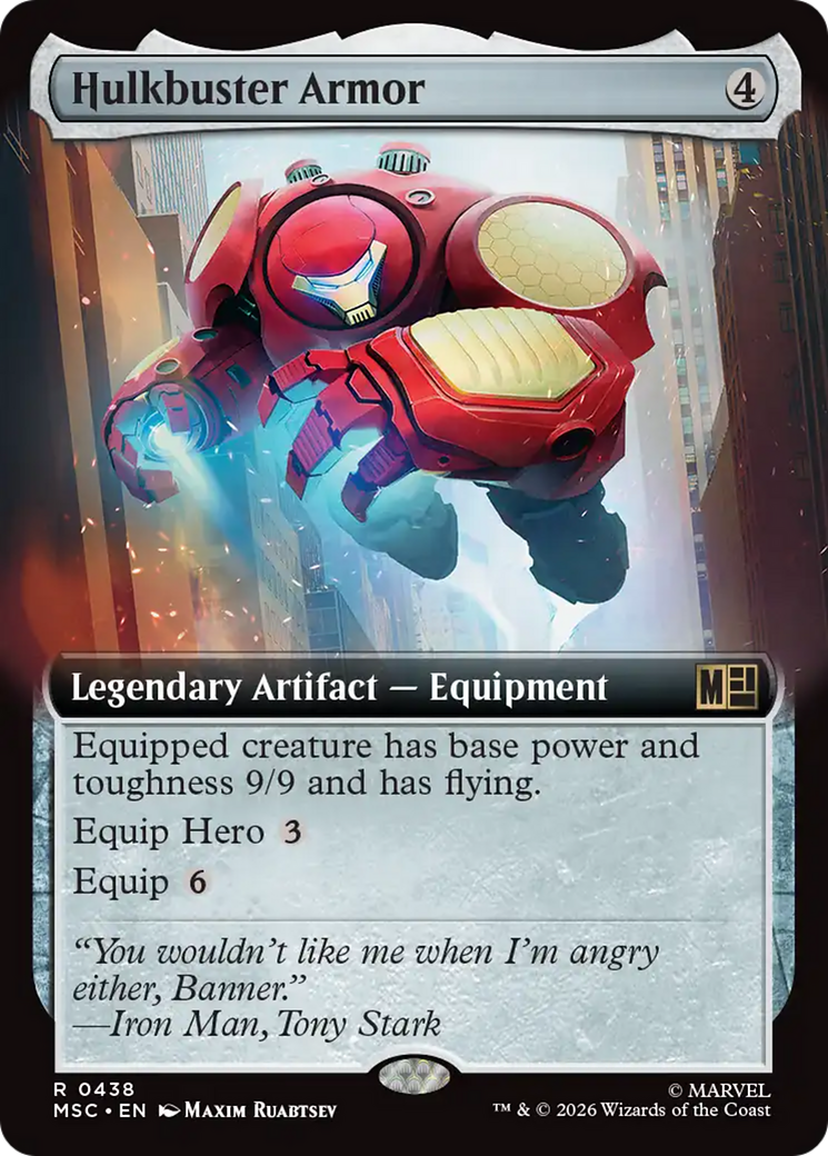 Hulkbuster Armor (Extended Art) [Marvel Super Heroes Commander] | Card Citadel