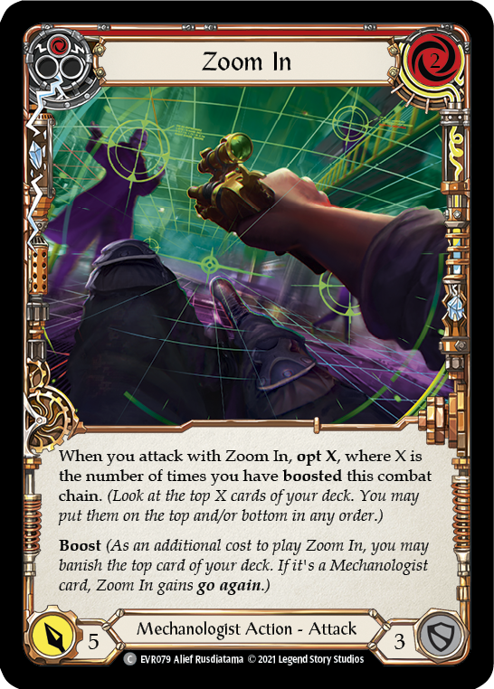 Zoom In (Red) [EVR079] (Everfest)  1st Edition Normal | Card Citadel