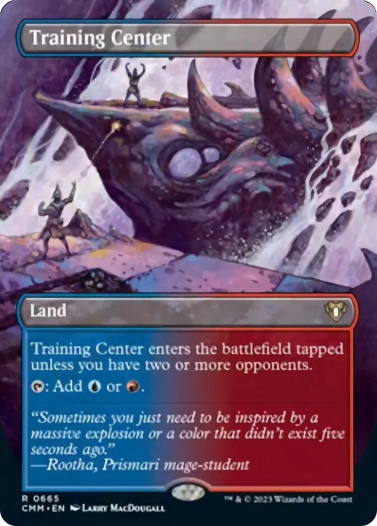 Training Center (Borderless Alternate Art) [Commander Masters] | Card Citadel