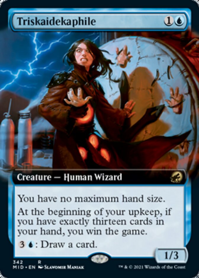 Triskaidekaphile (Extended Art) [Innistrad: Midnight Hunt] | Card Citadel