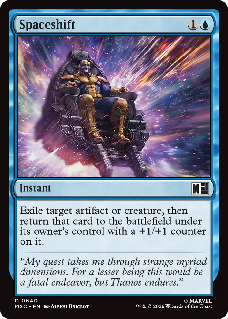 Spaceshift [Marvel Super Heroes Commander] | Card Citadel