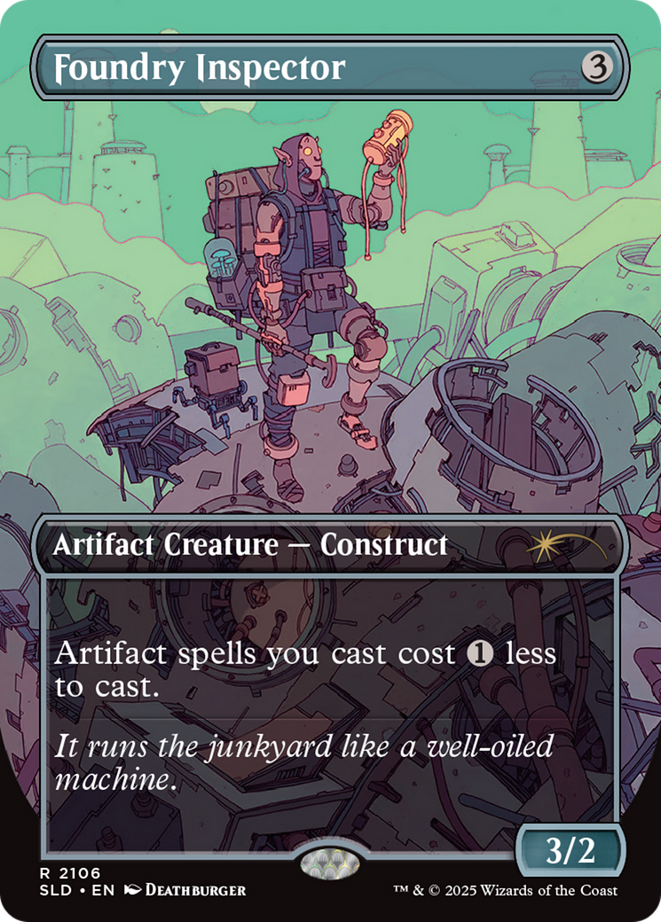 Foundry Inspector (Galaxy Foil) [Secret Lair Drop Series] | Card Citadel