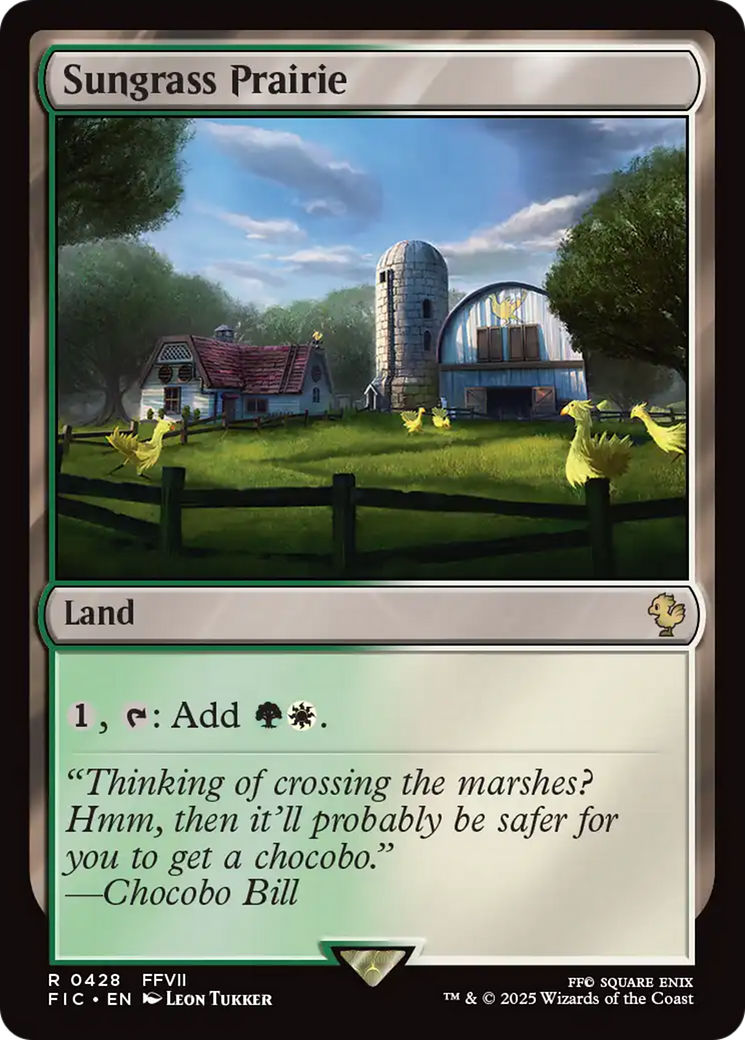 Sungrass Prairie [FINAL FANTASY Commander] | Card Citadel