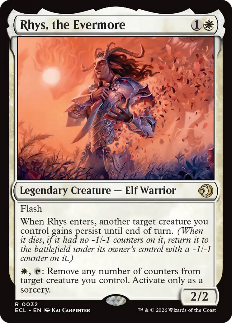 Rhys, the Evermore [Lorwyn Eclipsed] | Card Citadel