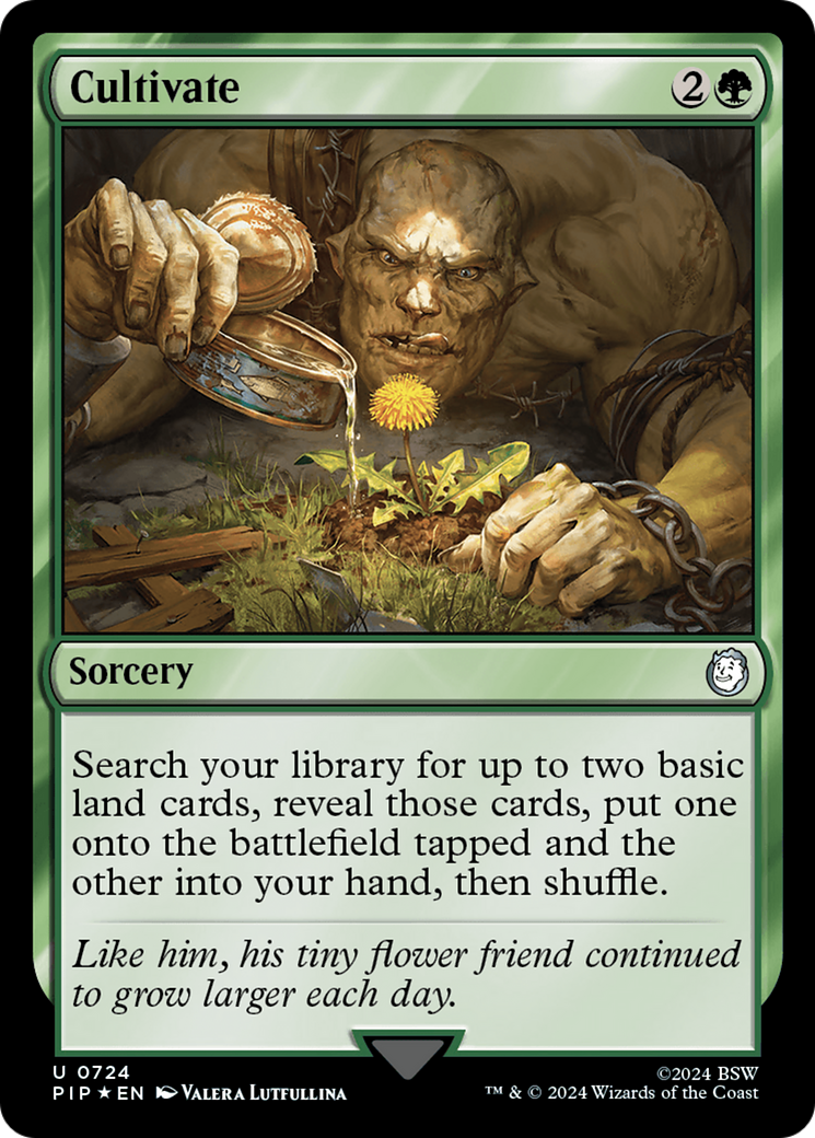 Cultivate (Surge Foil) [Fallout] | Card Citadel