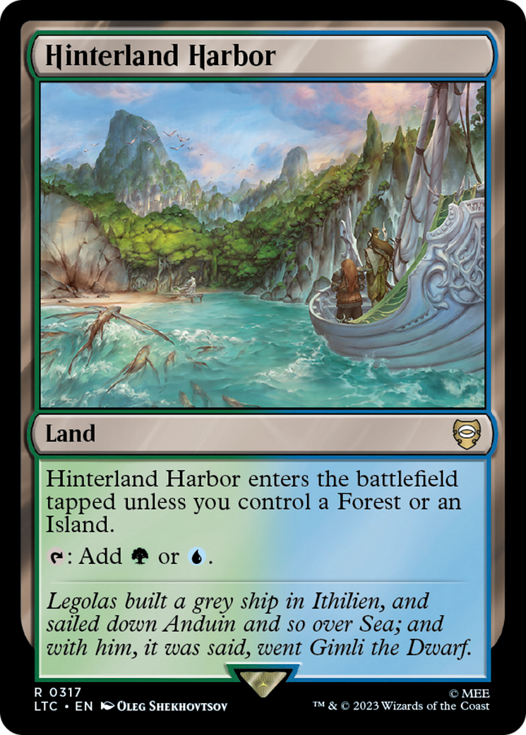 Hinterland Harbor [The Lord of the Rings: Tales of Middle-Earth Commander] | Card Citadel