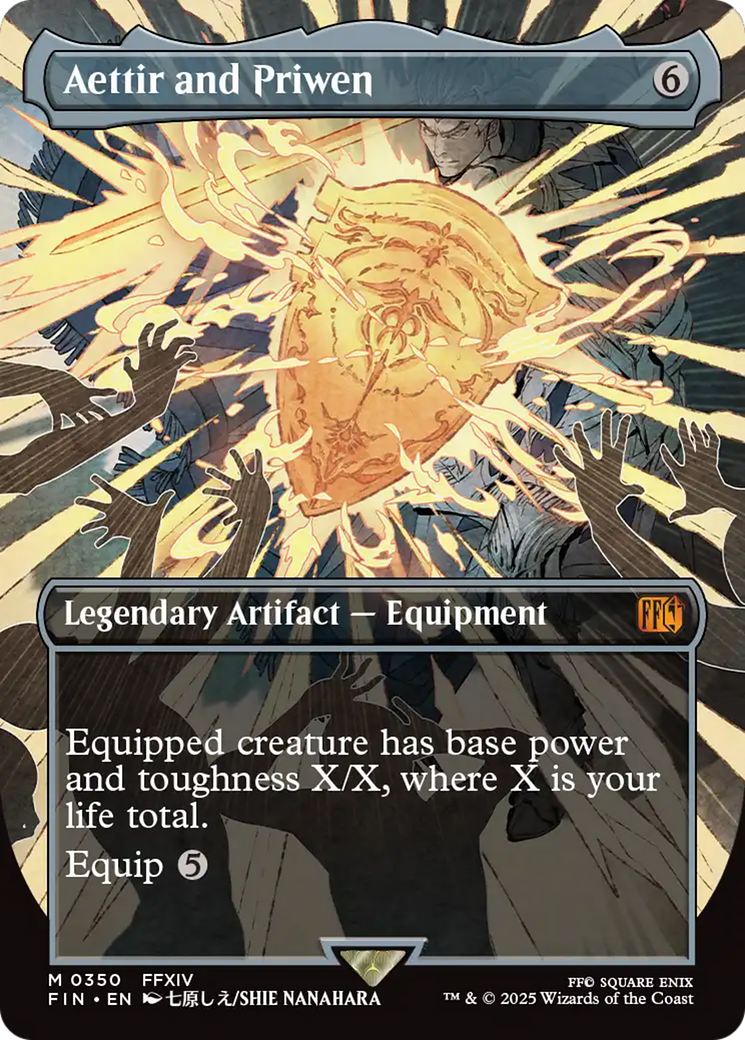 Aettir and Priwen (Borderless) [FINAL FANTASY] | Card Citadel