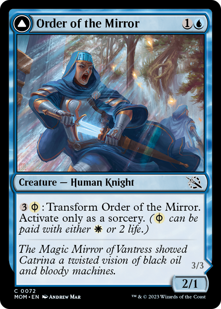 Order of the Mirror // Order of the Alabaster Host [March of the Machine] | Card Citadel