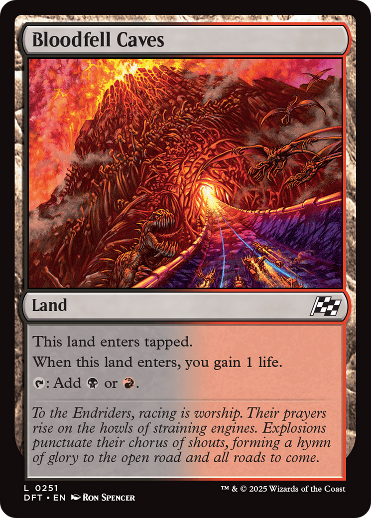 Bloodfell Caves [Aetherdrift] | Card Citadel