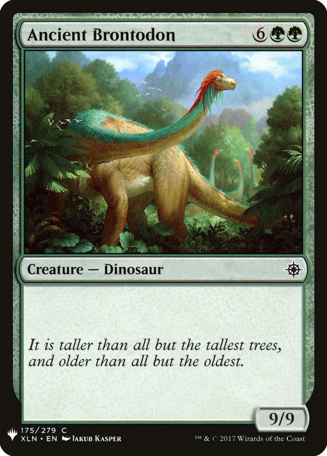 Ancient Brontodon [Mystery Booster] | Card Citadel