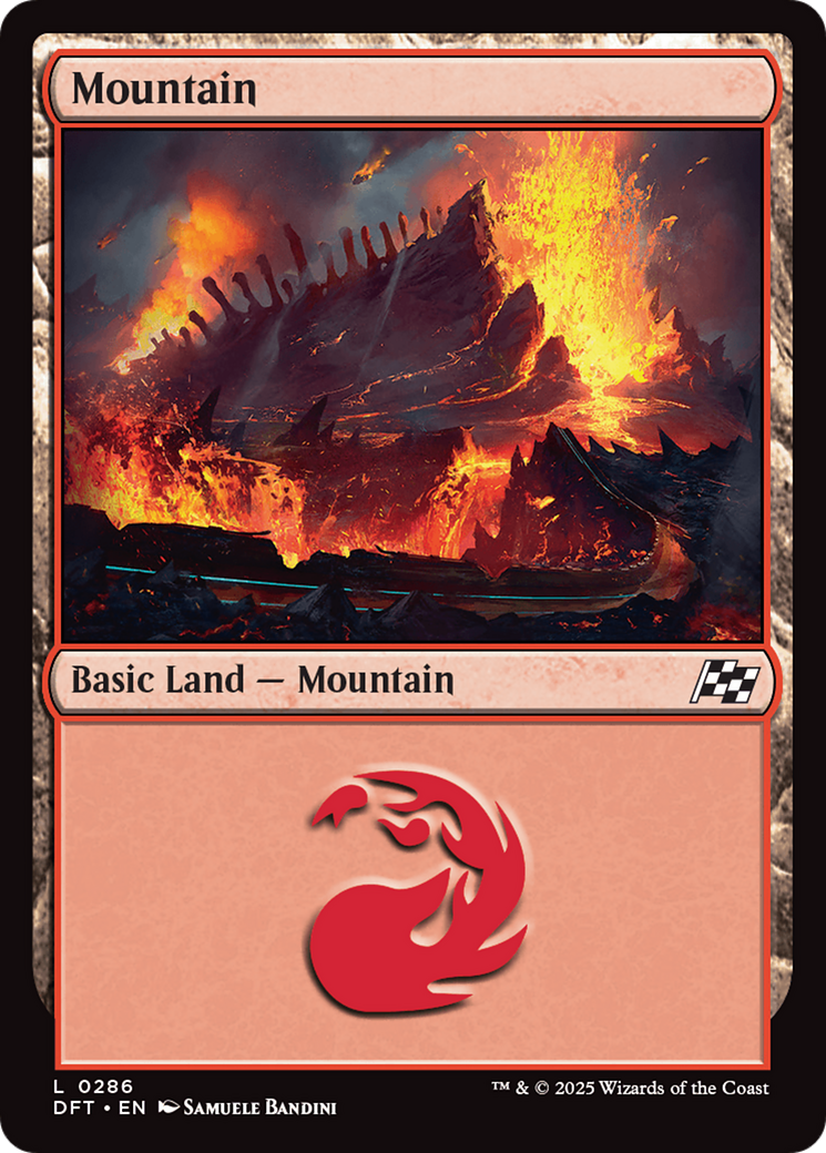 Mountain (0286) [Aetherdrift] | Card Citadel