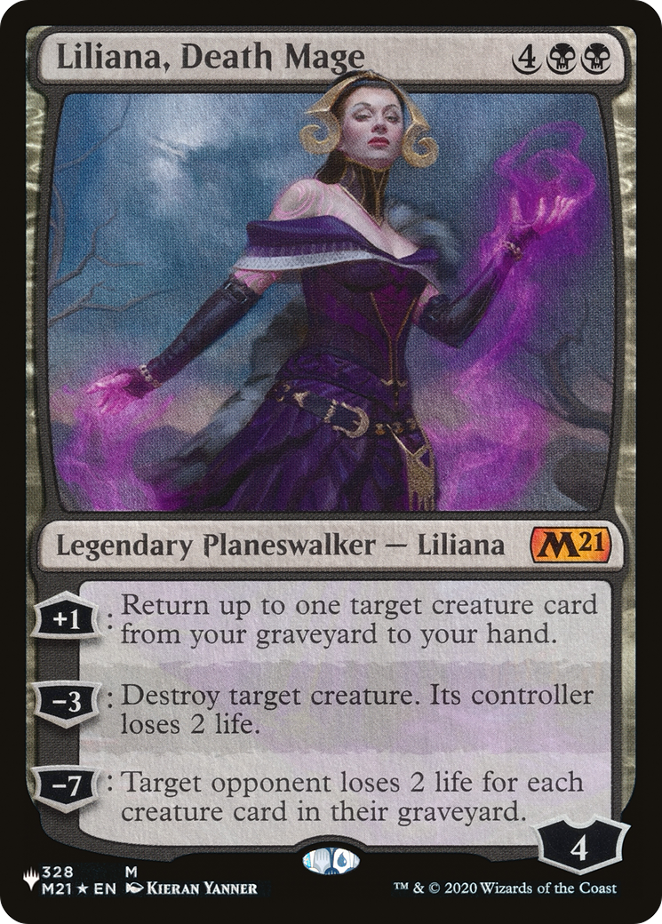 Liliana, Death Mage [The List Reprints] | Card Citadel