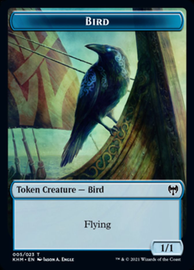 Bird Token [Kaldheim Tokens] | Card Citadel