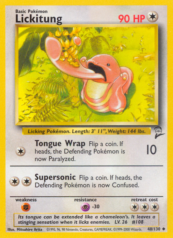 Lickitung (48/130) [Base Set 2] | Card Citadel